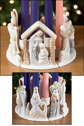 Nativity Advent Wreath