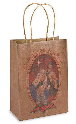 Nativity Christmas Gift Bag